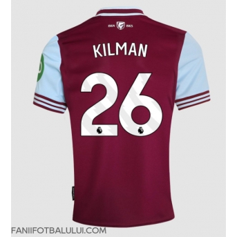 West Ham United Max Kilman #26 Tricou Fotbal Replică 2024-25 Barbati Acasa